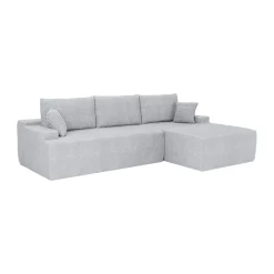 Sofa Coredo mit Cord Bezug & Dekokissen