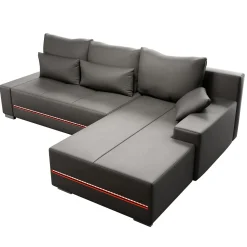 Sofa Davos mit LED