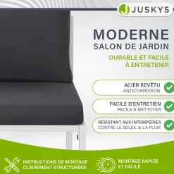 Sofa Gartenmöbel Set Bari