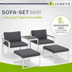 Sofa Gartenmöbel Set Bari
