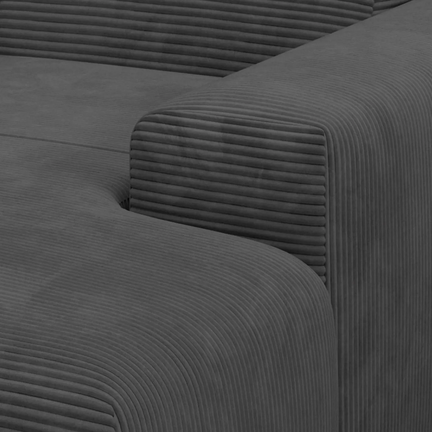 Sofa in L-Form Vals