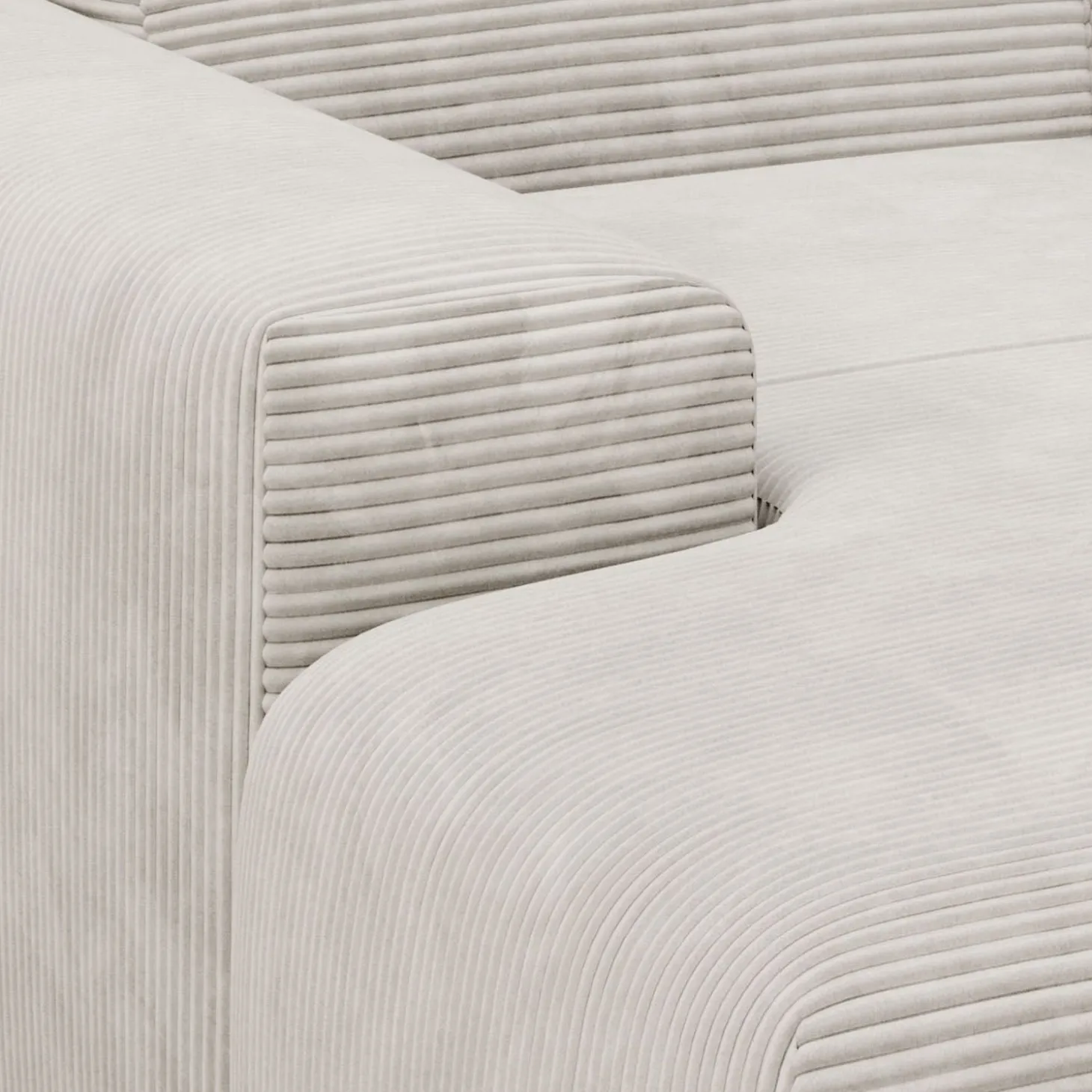 Sofa in L-Form Vals
