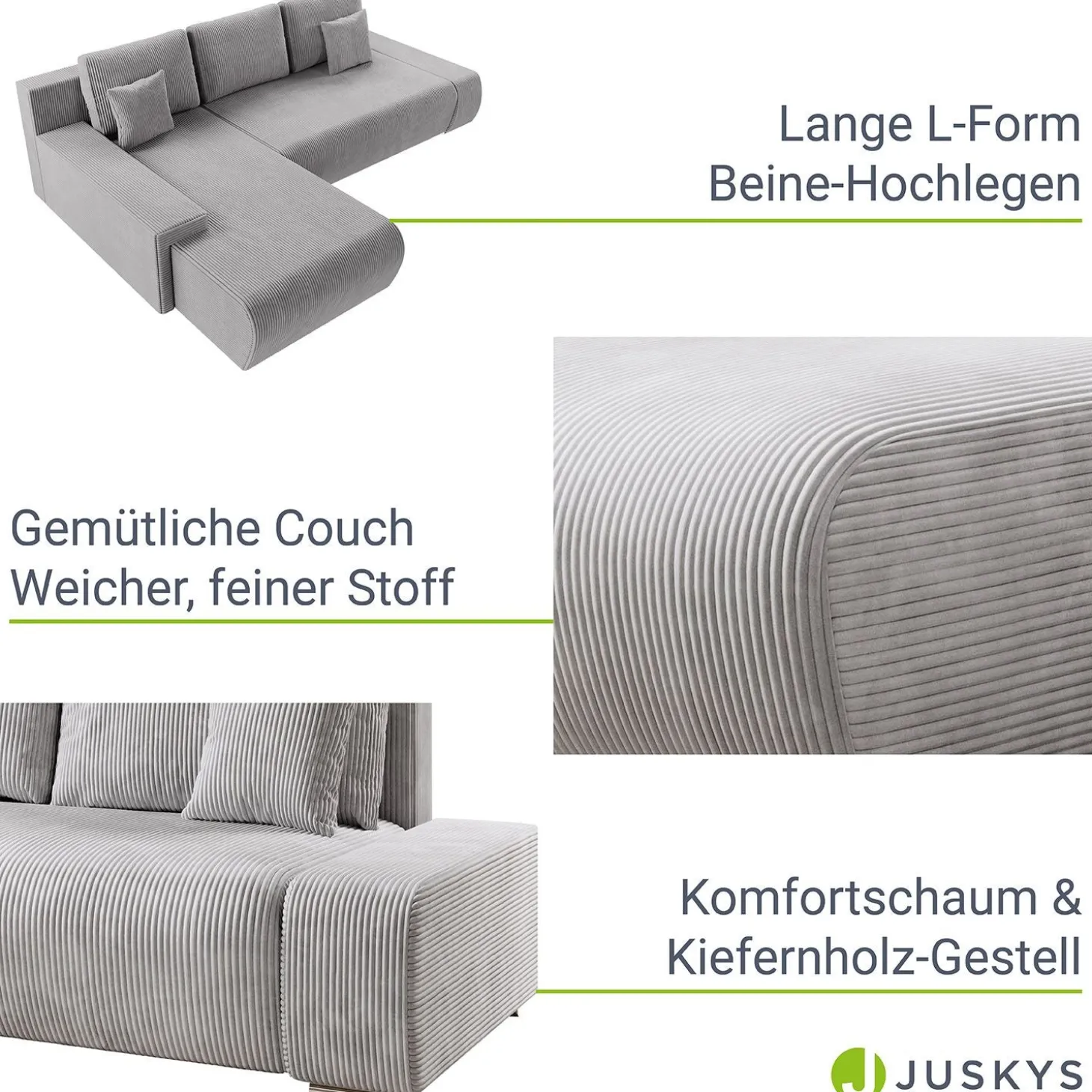 Sofa Iseo mit Schlaffunktion