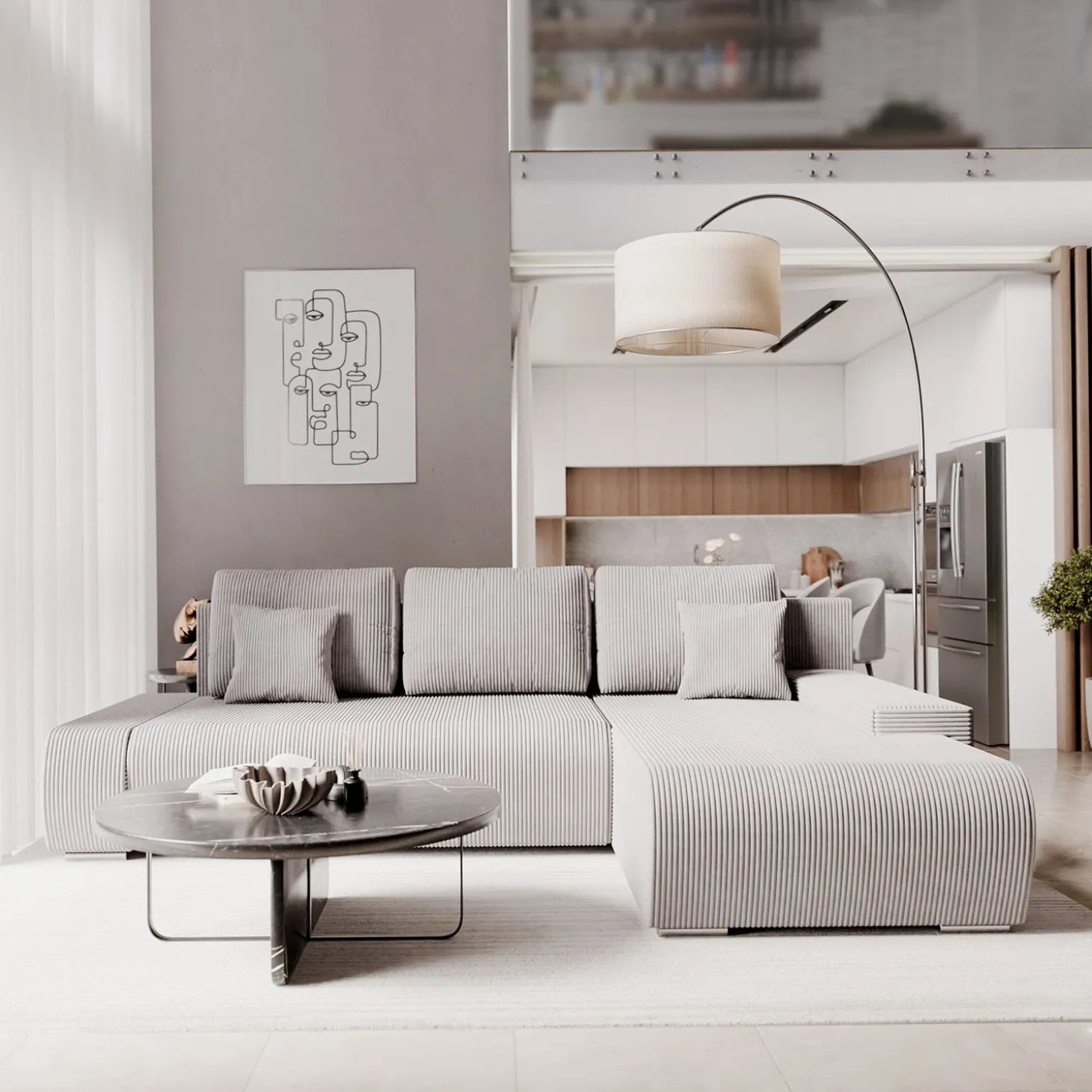 Sofa Iseo mit Schlaffunktion