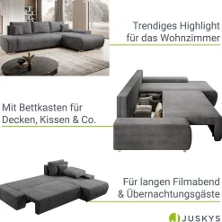 Sofa Iseo mit Schlaffunktion