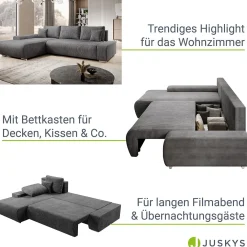 Sofa Iseo mit Schlaffunktion