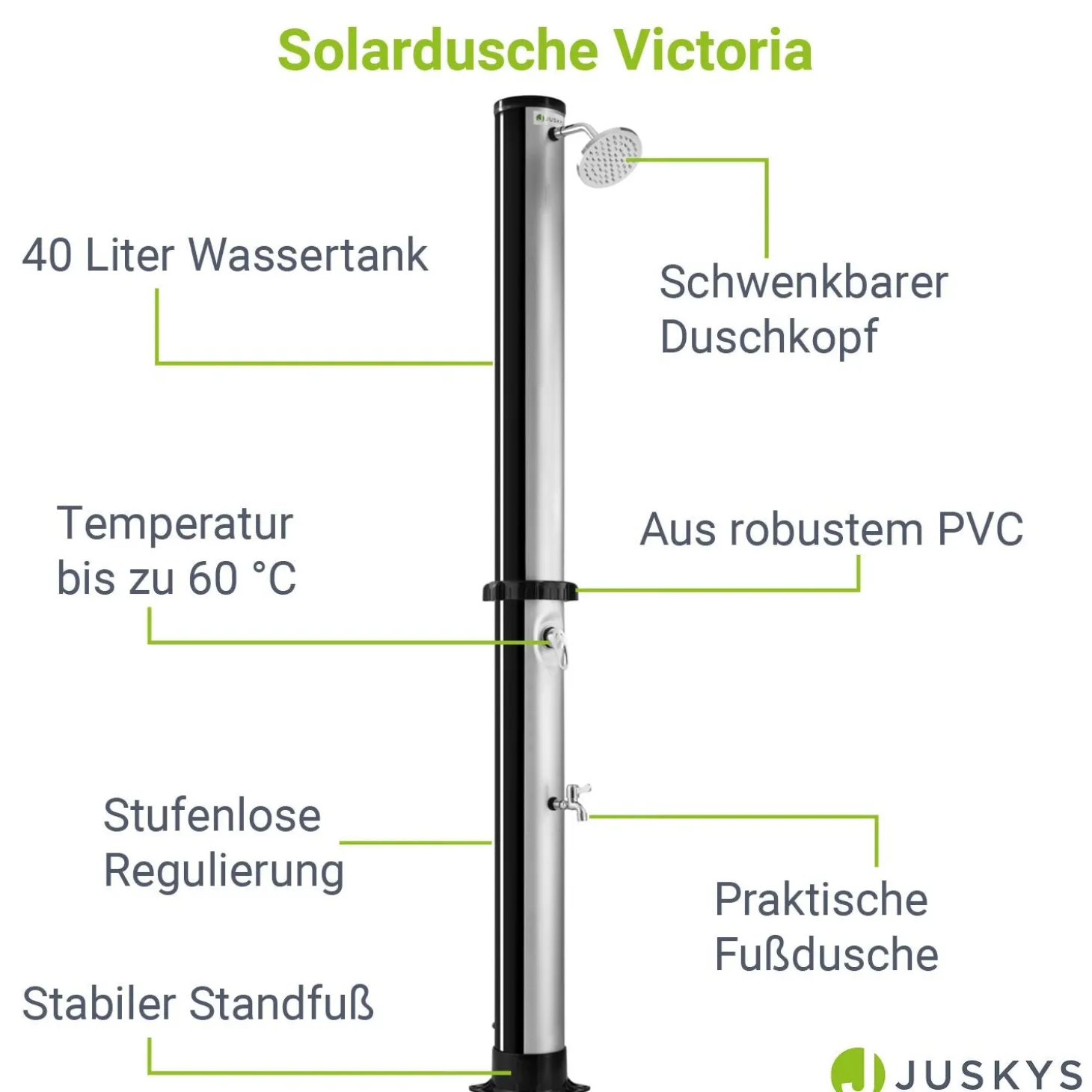Solardusche Victoria