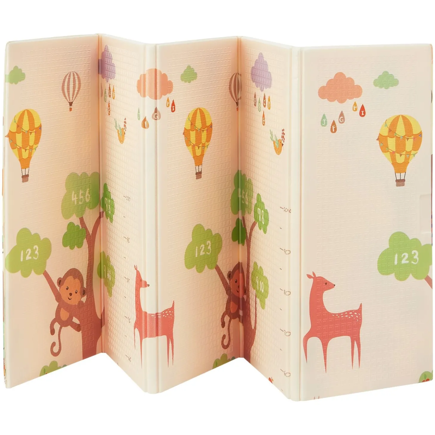 Spielmatte 180 x 200 cm mit diversen Tiermotiven