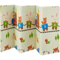 Spielmatte 180 x 200 cm mit diversen Tiermotiven