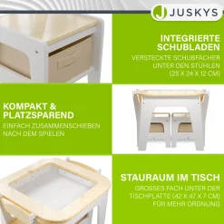 Spieltisch mit zwei Stühlen Milou