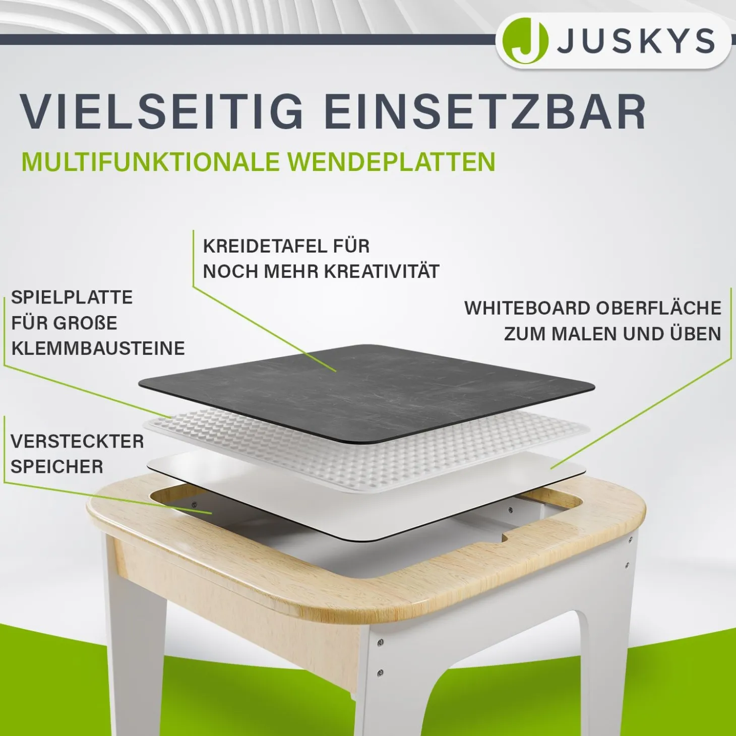 Spieltisch mit zwei Stühlen Milou