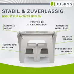 Spieltisch mit zwei Stühlen Milou