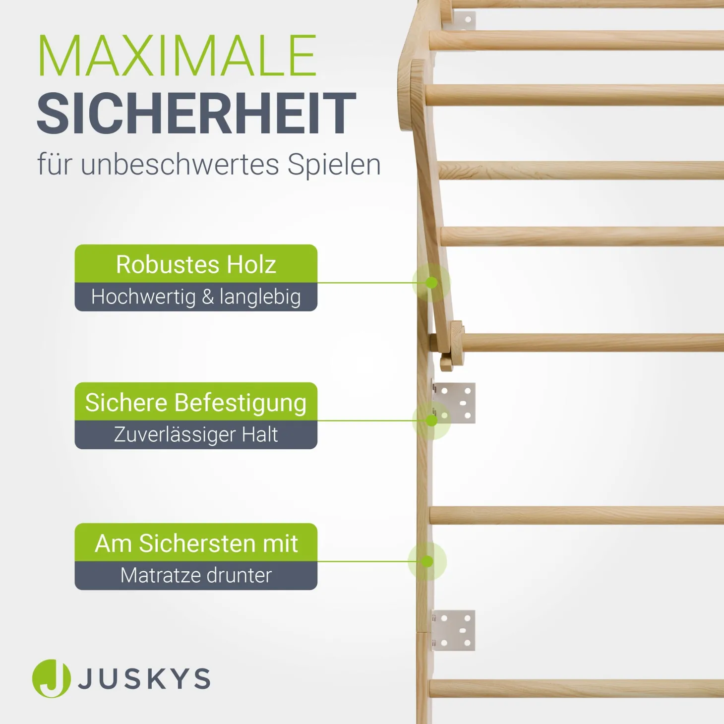 Sprossenwand für Kinder