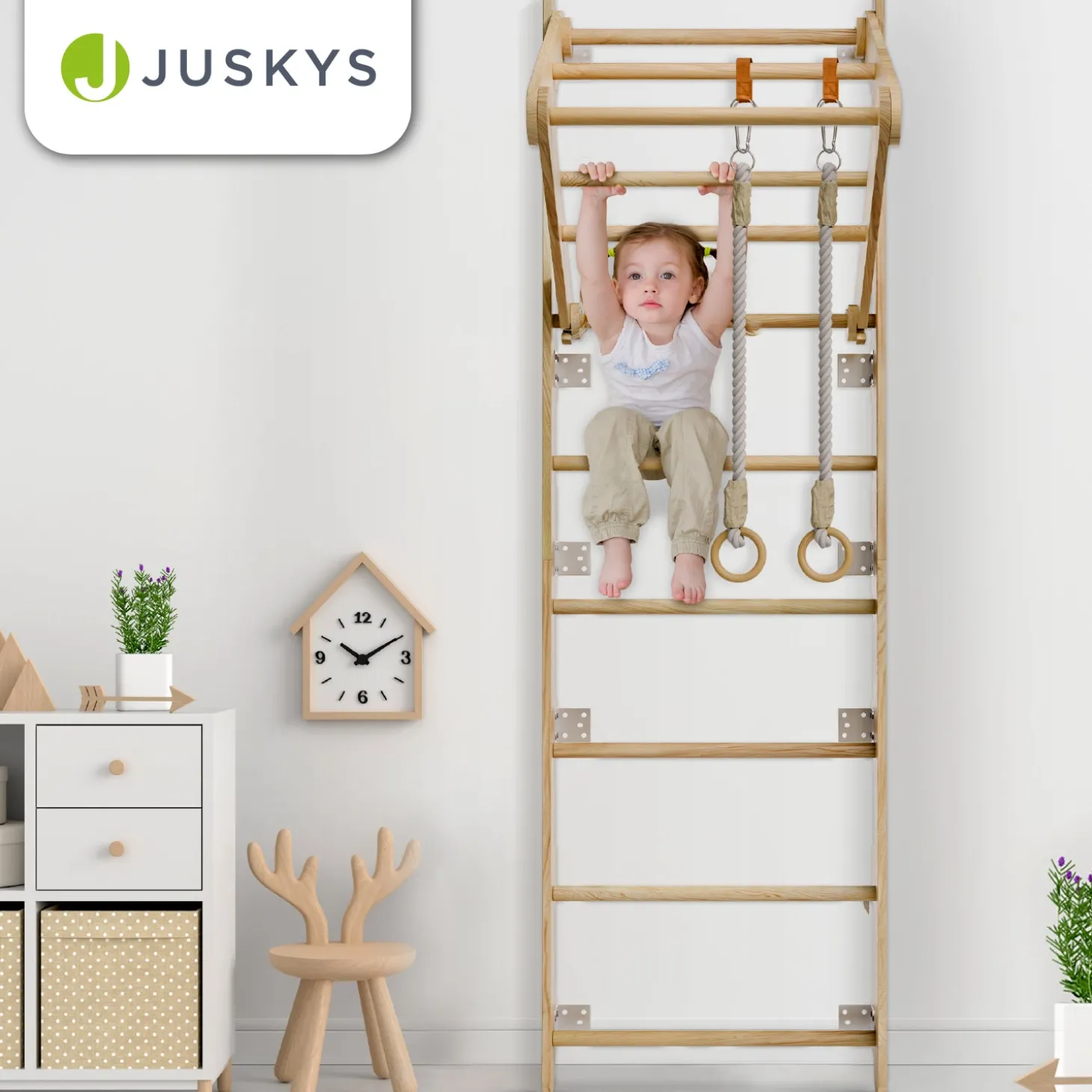 Sprossenwand für Kinder