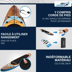 Stand Up Paddling Board - Komplett Set
