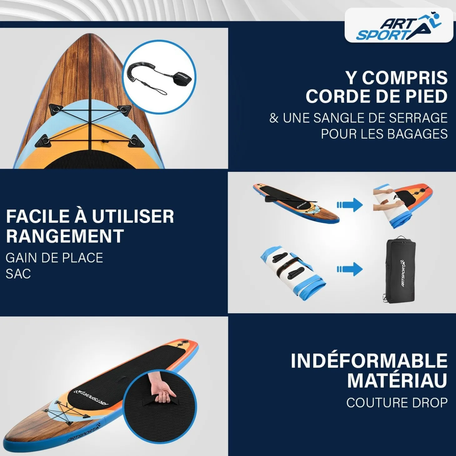 Stand Up Paddling Board - Komplett Set