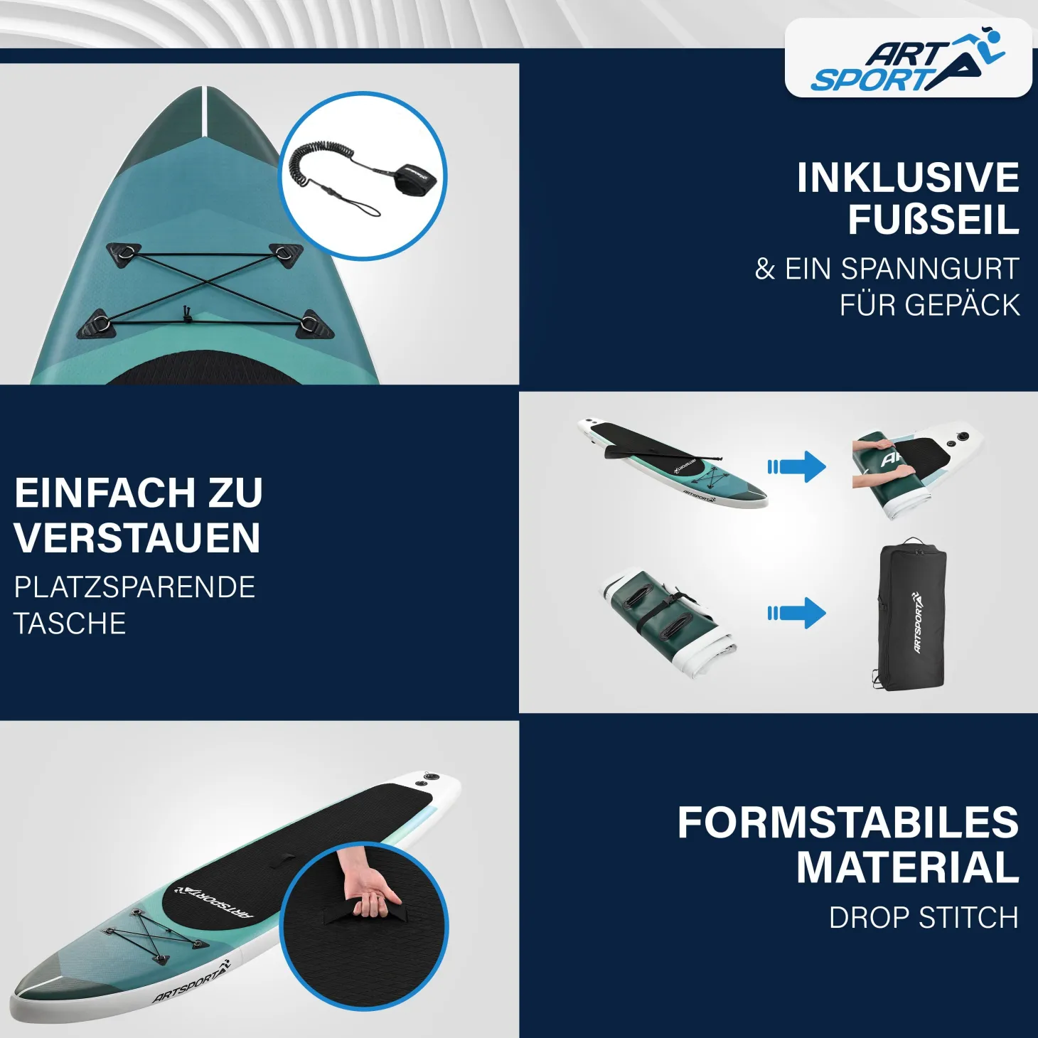 Stand Up Paddling Board - Komplett Set
