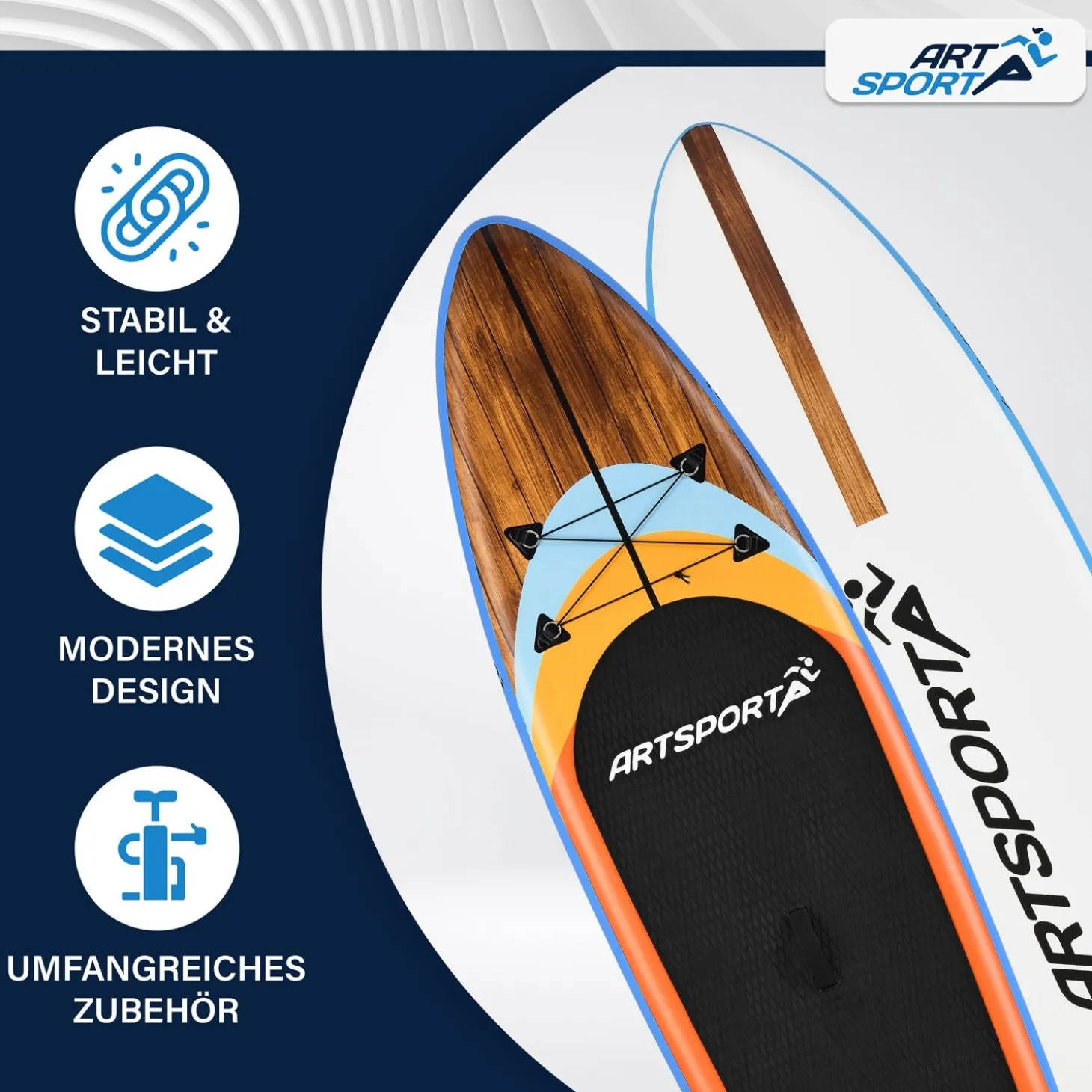 Stand Up Paddling Board - Komplett Set