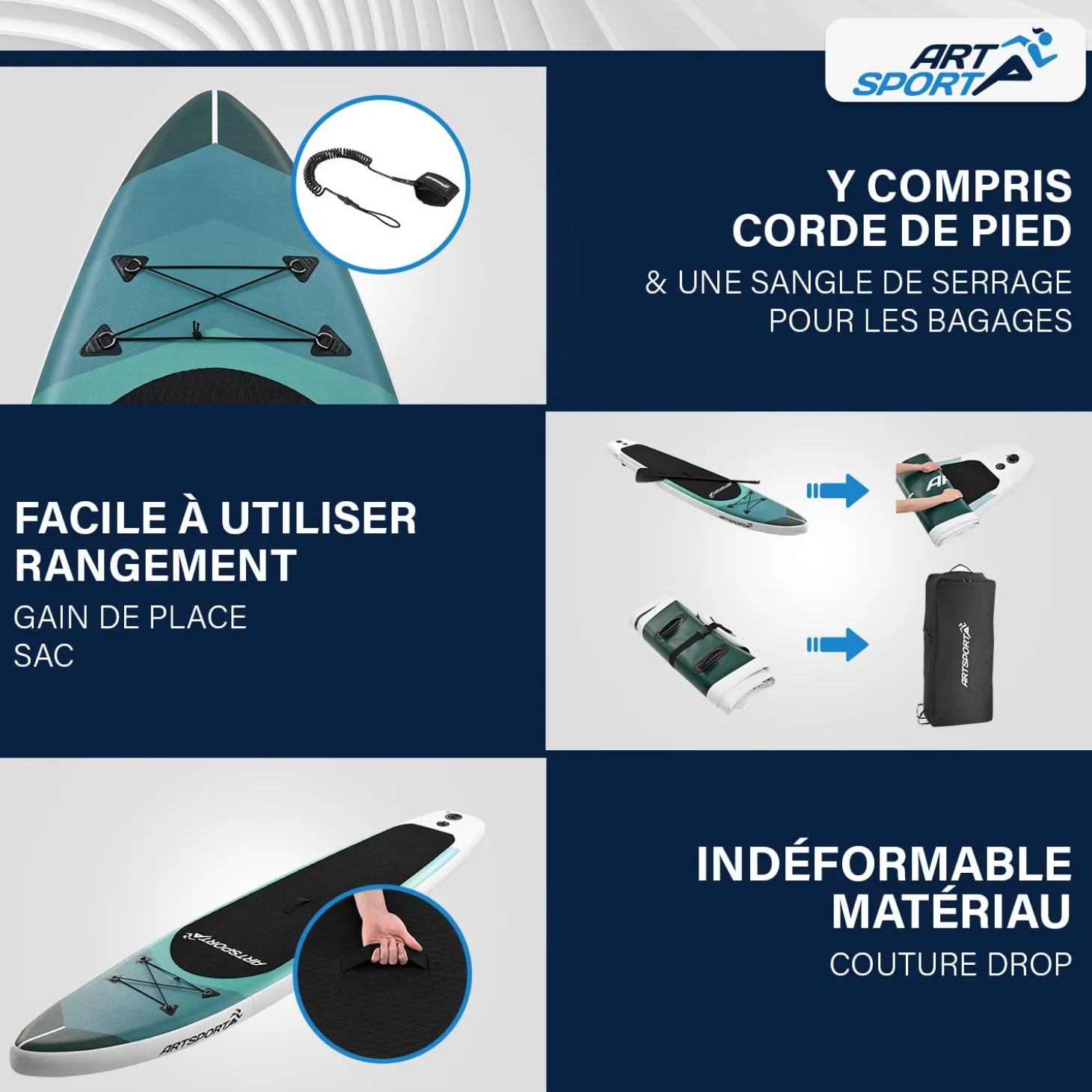 Stand Up Paddling Board - Komplett Set