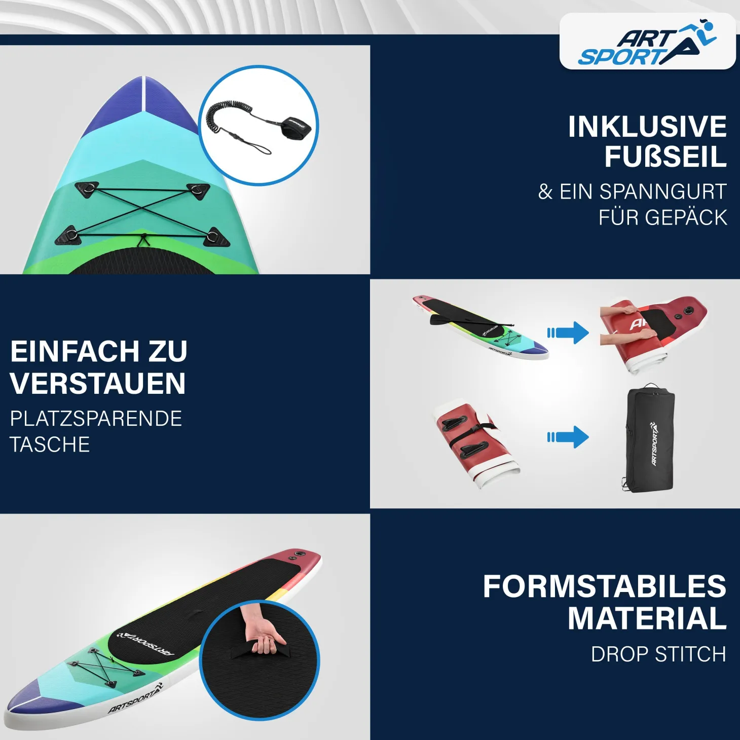 Stand Up Paddling Board - Komplett Set