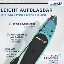 Stand Up Paddling Board - Komplett Set
