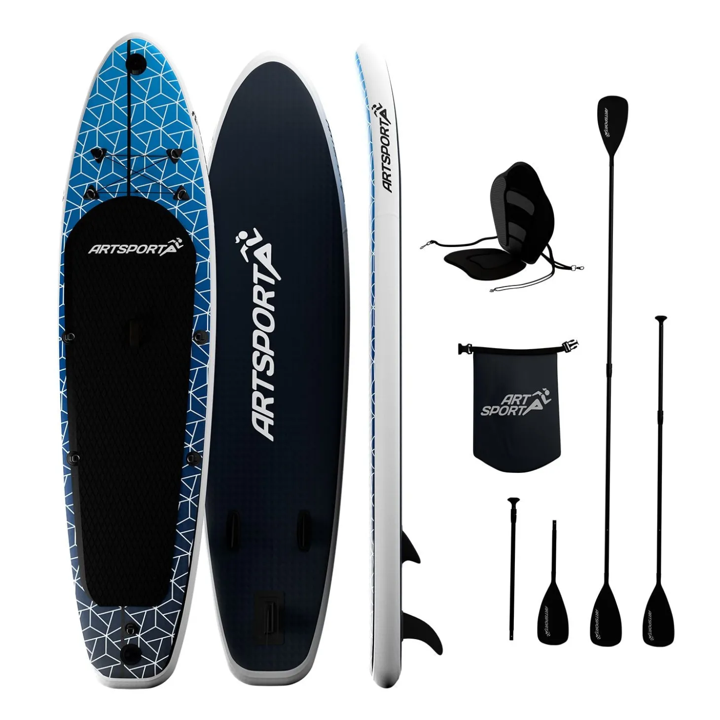 Stand Up Paddling Board mit Kajaksitz