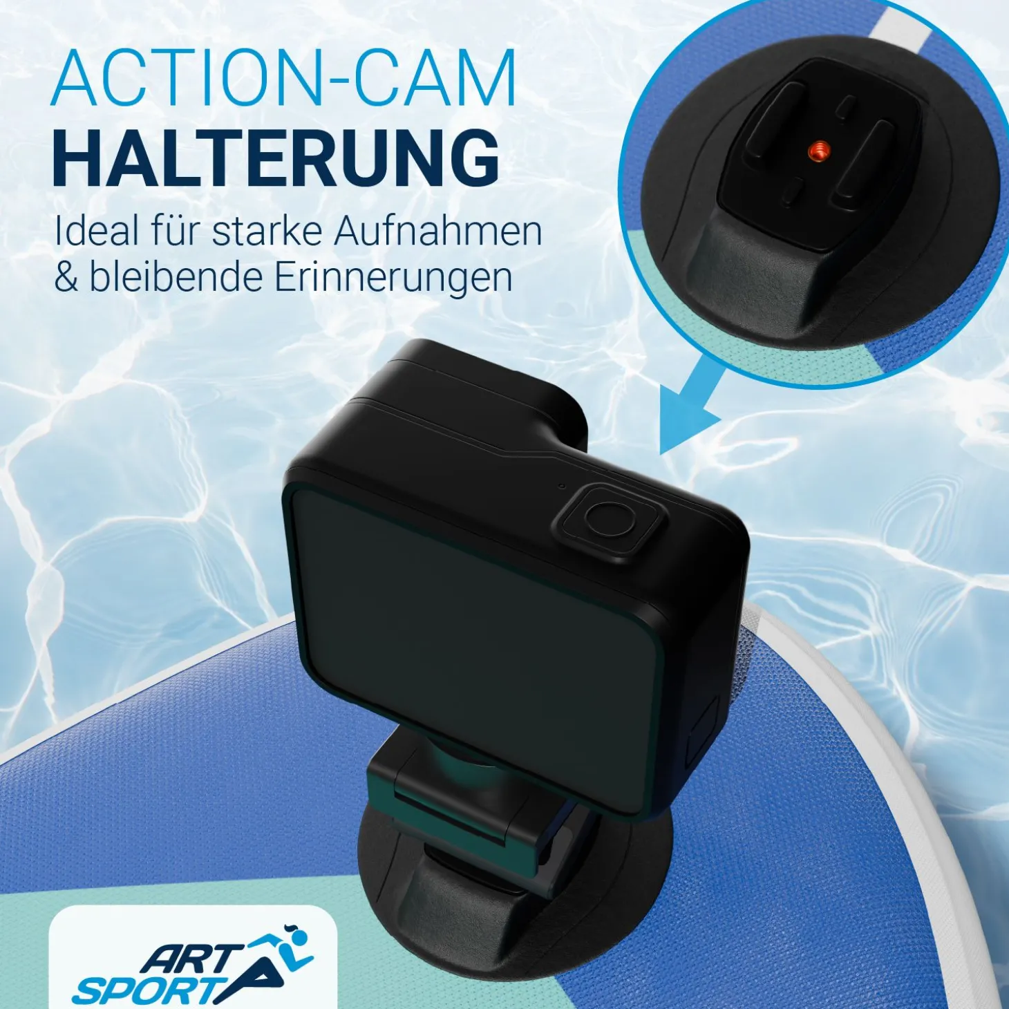 Stand Up Paddling Board mit Kajaksitz