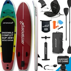 Stand Up Paddling Board mit Kajaksitz