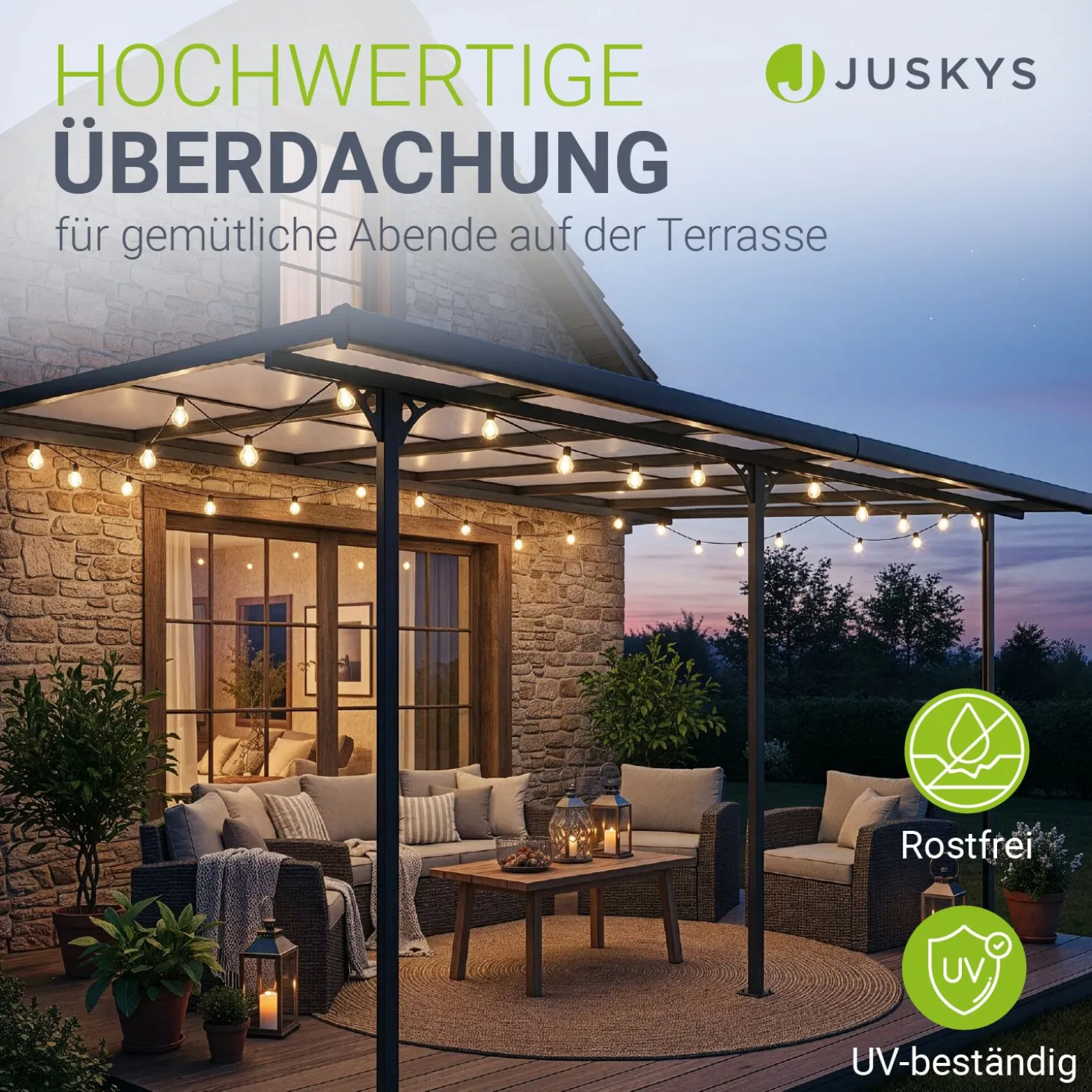 Terrassenüberdachung Borneo