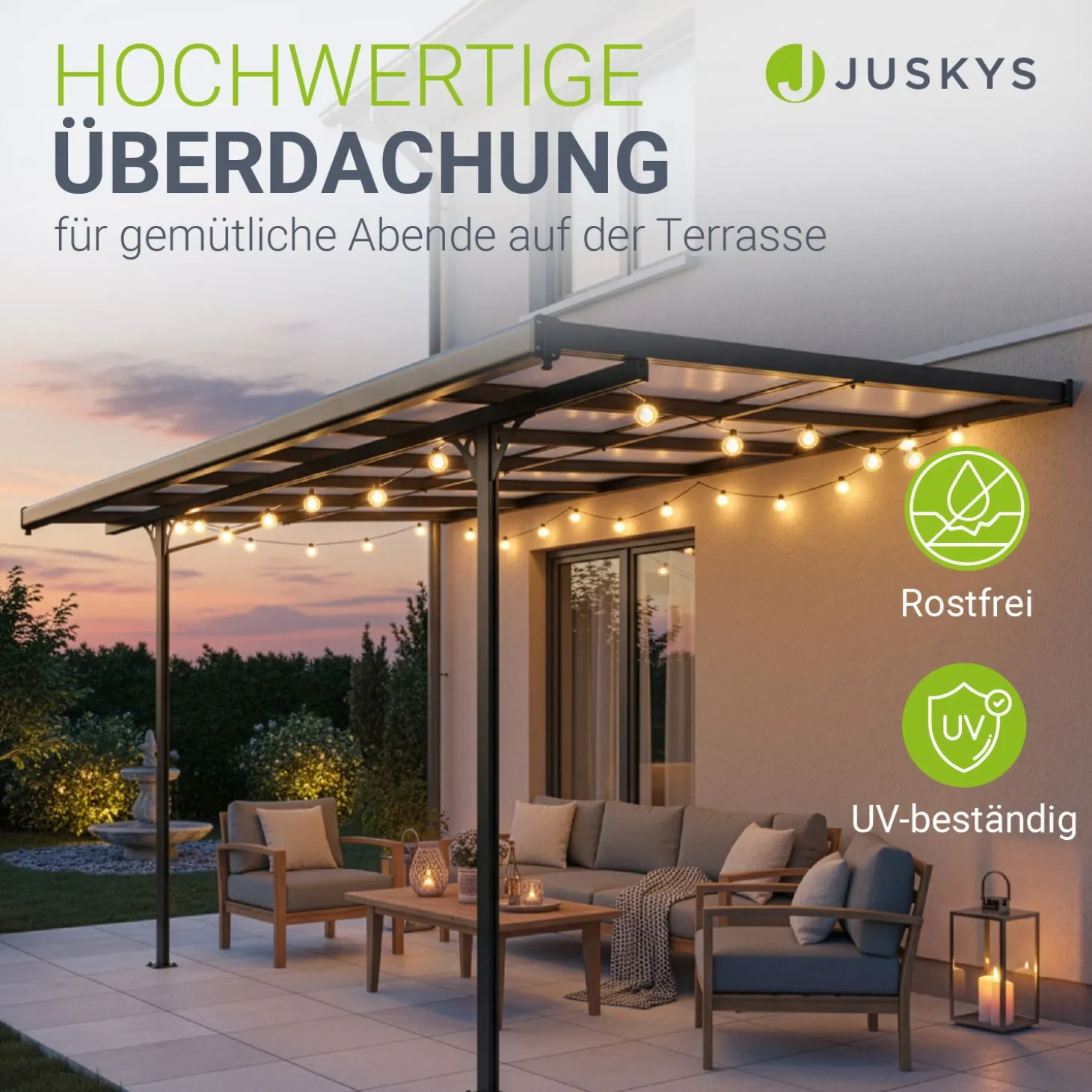 Terrassenüberdachung Borneo