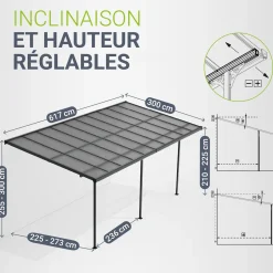 Terrassenüberdachung Borneo