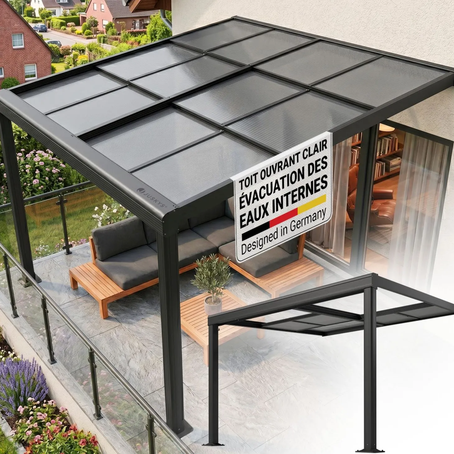 Terrassenüberdachung Jakarta