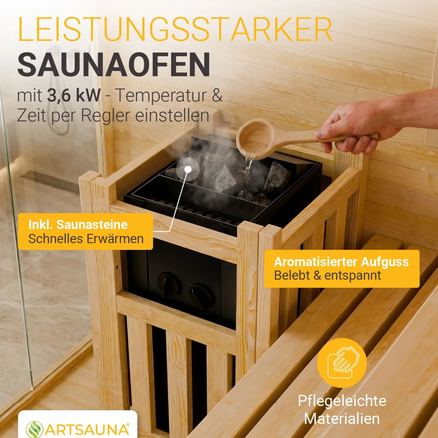 Traditionelle Sauna Vantaa - Natur