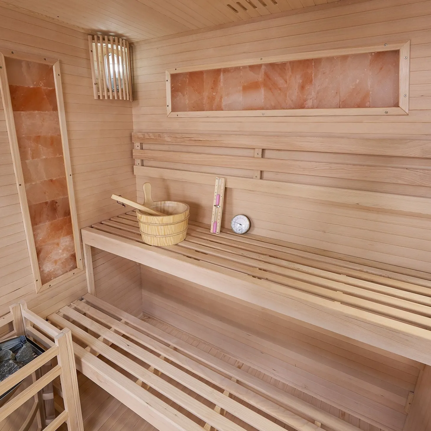 Traditionelle Sauna Vantaa - Schwarz