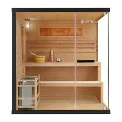 Traditionelle Sauna Vantaa - Schwarz