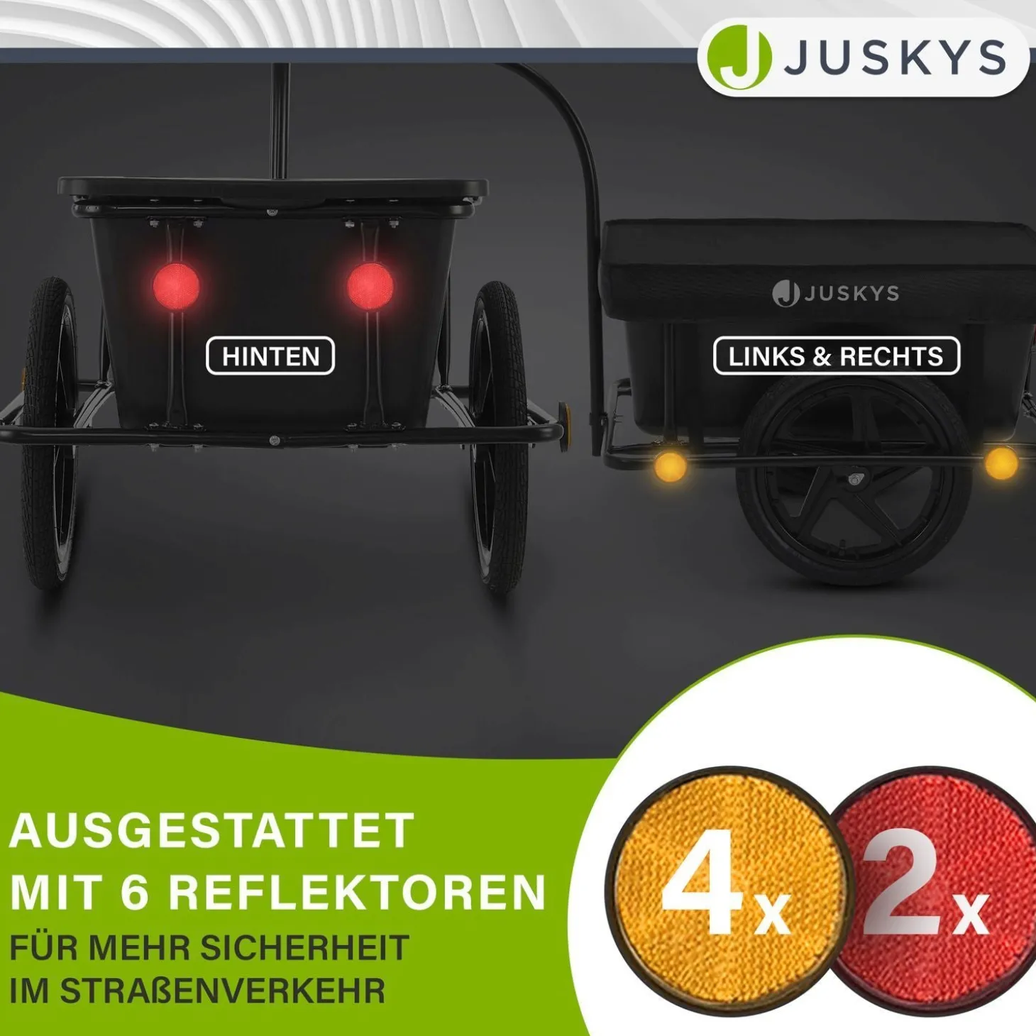 Transportanhänger / Fahrradanhänger 90 Liter