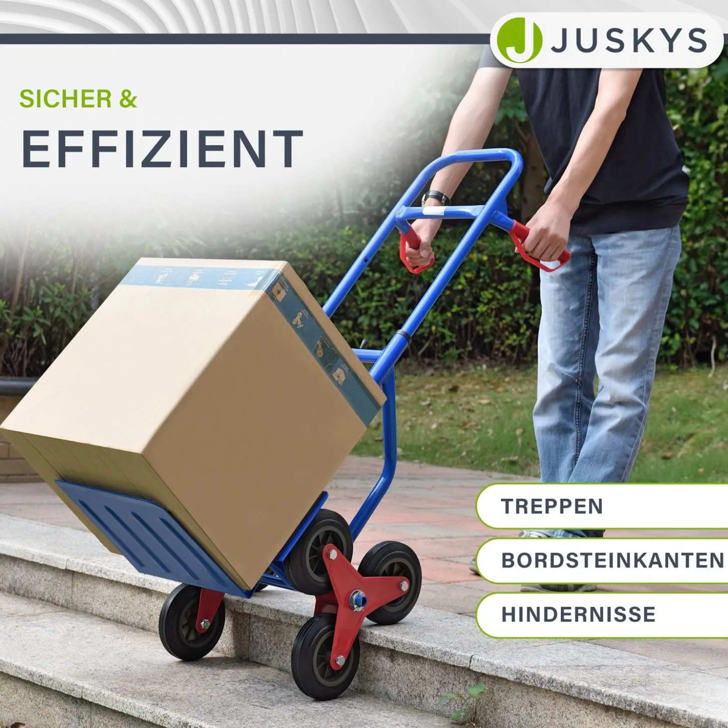 Treppensackkarre bis max. 100 kg