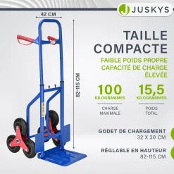 Treppensackkarre bis max. 100 kg