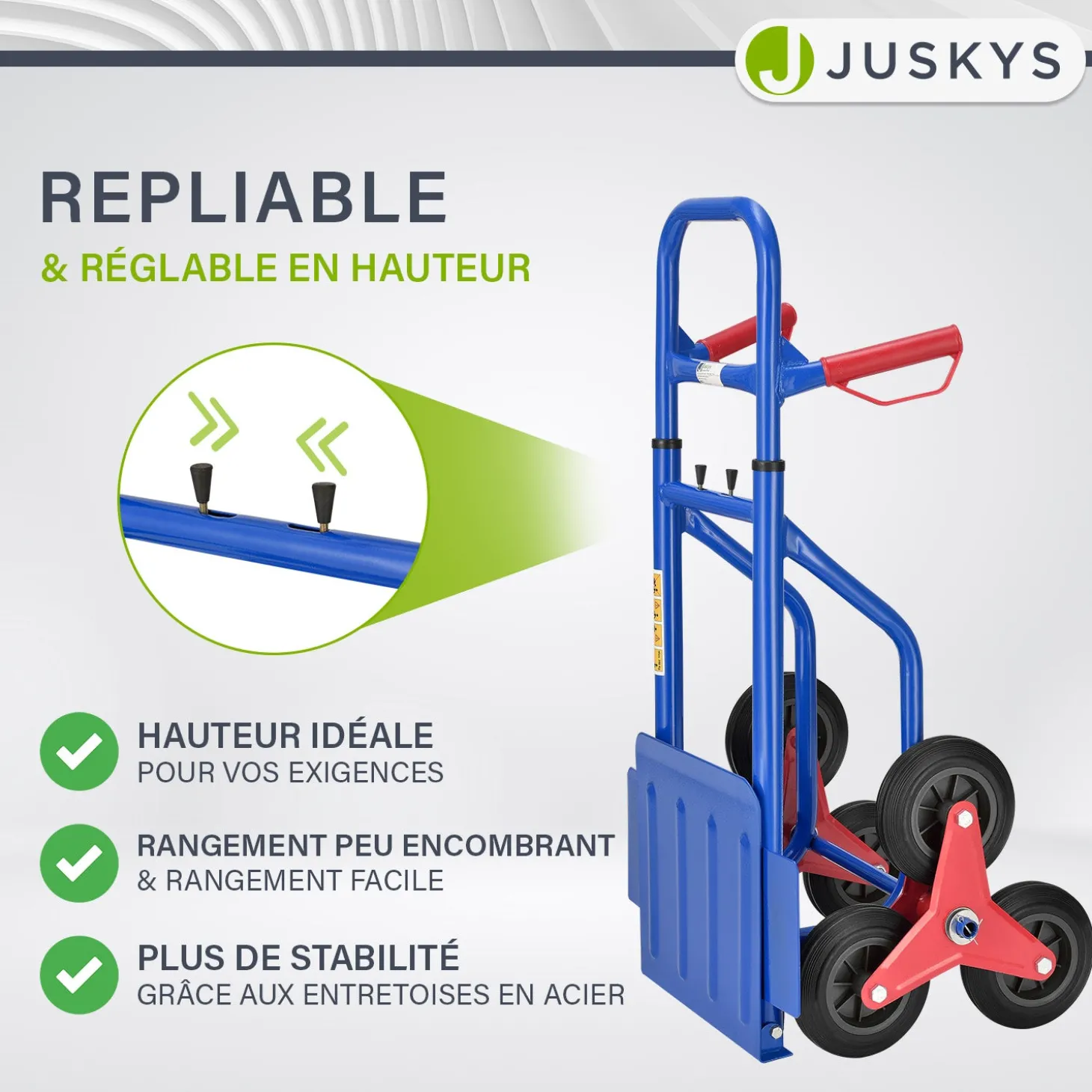 Treppensackkarre bis max. 100 kg