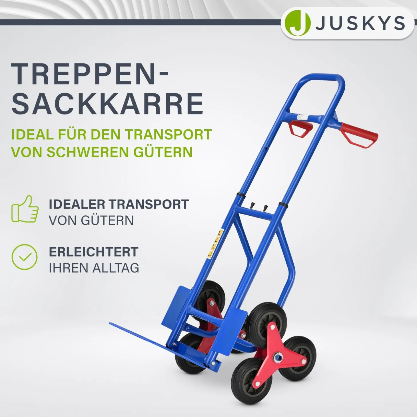 Treppensackkarre bis max. 100 kg