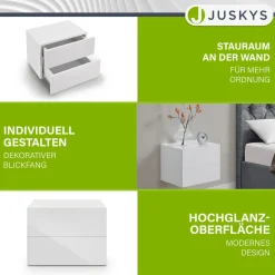 Wandschrank Nachttisch hängend