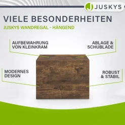Wandschrank Nachttisch hängend