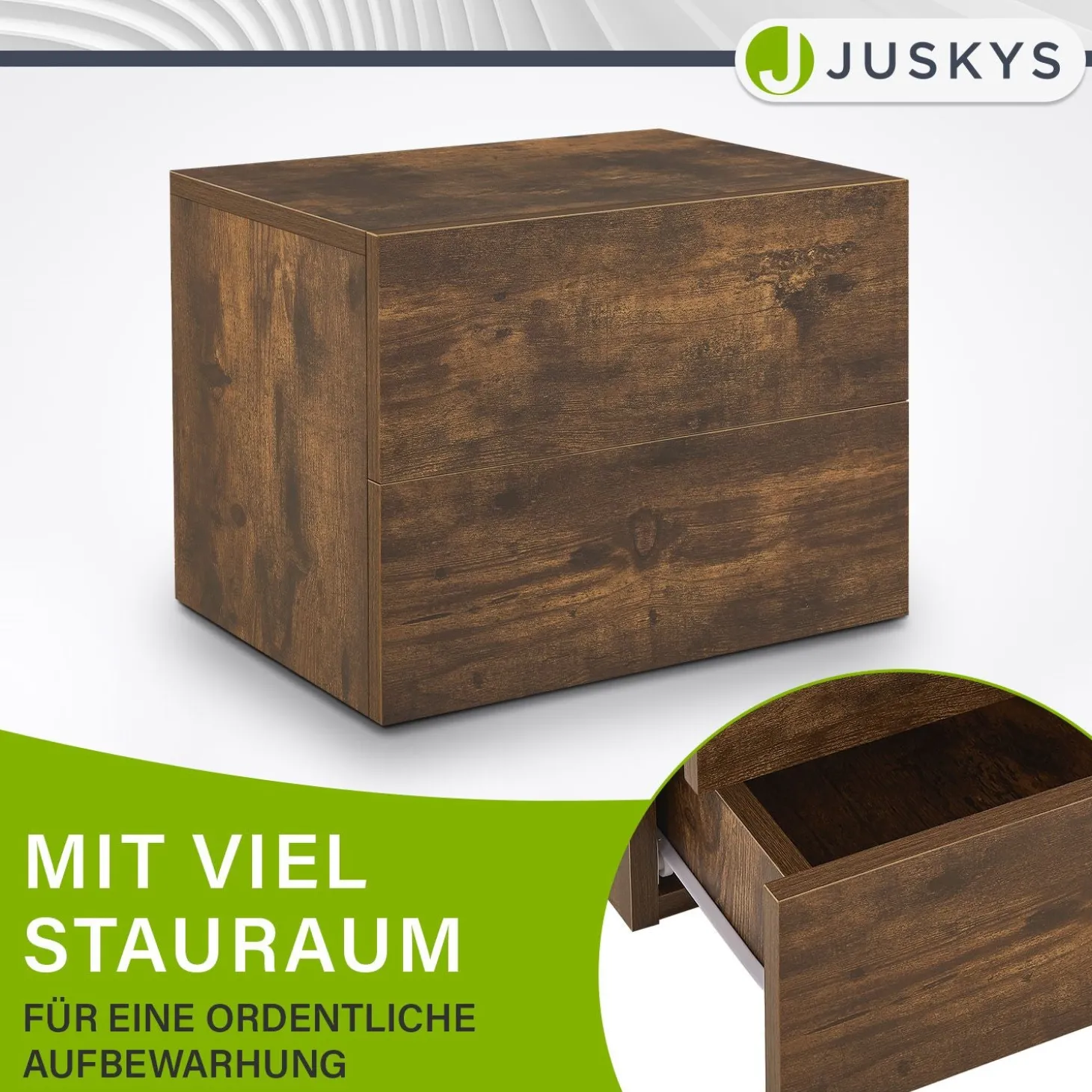Wandschrank Nachttisch hängend