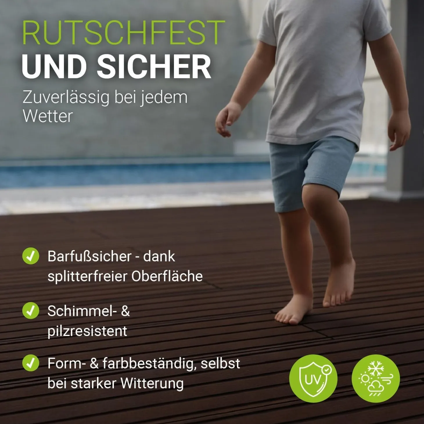 WPC Terrassendielen in Braun